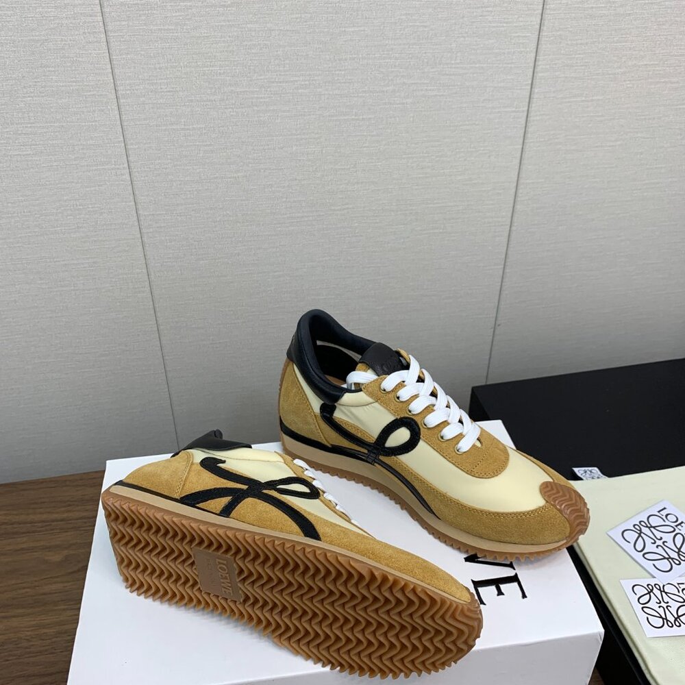 Loewe Flow Runner Sneakers | Camel & Black Logo | Brand New - Picture 6 of 9